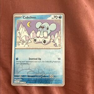 Cubchoo Pokémon Trading Card